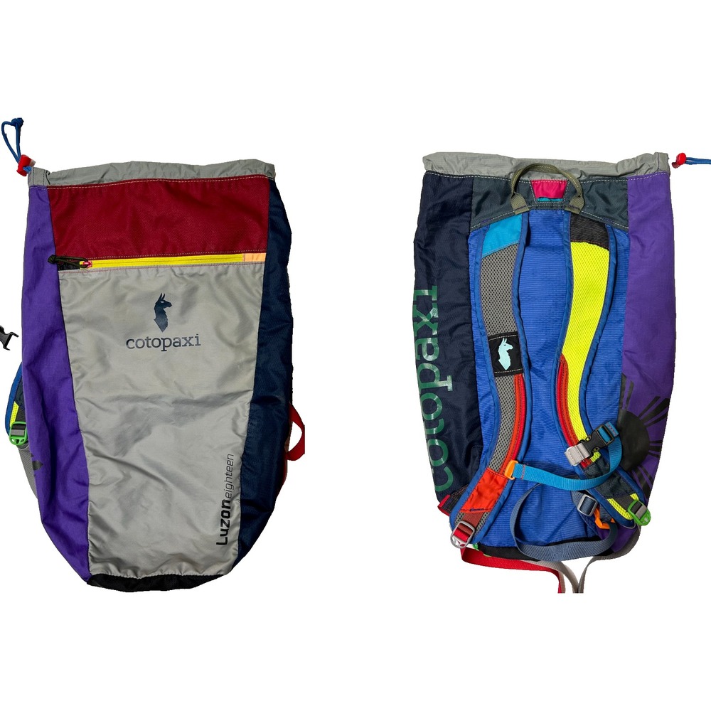 Cotopaxi Luzon Eighteen 18L Day Pack Drawstring Backpack Bag Outdoor EUC